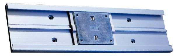 Igus - 1,000mm OAL x 80mm Overall Width x Self Lubricated Linear Guide Systems - 150mm Between Holes - Americas Industrial Supply