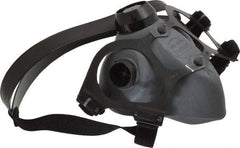 North - Series 5500, Size M Half Mask Respirator - 2-Point Suspension, Threaded Connection - Americas Industrial Supply
