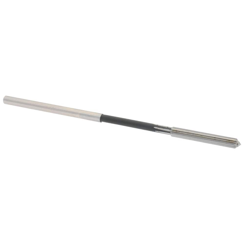 Chucking Reamer: 0.1685″ Dia, Straight Shank, High Speed Steel 6 Flute, RH