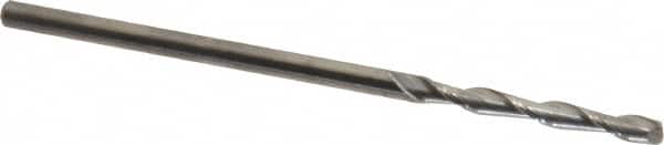 Niagara Cutter - 1/8", 1" LOC, 1/8" Shank Diam, 3" OAL, 2 Flute, Solid Carbide Square End Mill - Single End, Uncoated, Spiral Flute, 30° Helix, Centercutting, Right Hand Cut, Right Hand Flute, Series C230 - Americas Industrial Supply