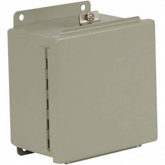 Wiegmann - NEMA 4 Steel Standard Enclosure with Continuous Hinge Cover - Americas Industrial Supply