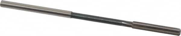 Interstate - 0.202" High Speed Steel 6 Flute Chucking Reamer - Straight Flute, 0.1945" Straight Shank - Americas Industrial Supply