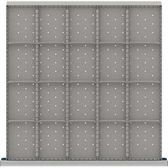 LISTA - 20-Compartment Drawer Divider Layout for 3.15" High Drawers - Americas Industrial Supply