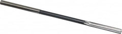 Interstate - 0.244" High Speed Steel 6 Flute Chucking Reamer - Straight Flute, 0.2329" Straight Shank - Americas Industrial Supply
