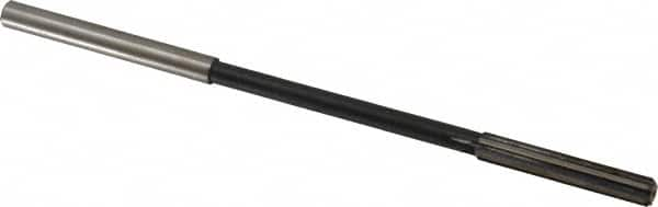 Interstate - 0.26" High Speed Steel 6 Flute Chucking Reamer - Straight Flute, 1/4" Straight Shank - Americas Industrial Supply