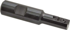 Carmex - 0.67" Cut Diam, 1.18" Max Depth of Cut, 3/4" Shank Diam, Indexable Thread Mill - Insert Style I/E, 14mm Insert Size, 1 Insert, Toolholder Style SR, 3.35" OAL - Americas Industrial Supply