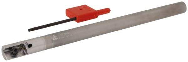 Carmex - 1/2" Cut Diam, 3/8" Shank Diam, Indexable Thread Mill - Insert Style I/E, 14mm Insert Size, 1 Insert, Toolholder Style SR, 6" OAL - Americas Industrial Supply