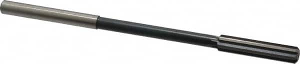 Interstate - 0.329" High Speed Steel 6 Flute Chucking Reamer - Straight Flute, 0.2792" Straight Shank - Americas Industrial Supply