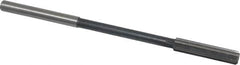Interstate - 0.34" High Speed Steel 6 Flute Chucking Reamer - Straight Flute, 0.2792" Straight Shank - Americas Industrial Supply