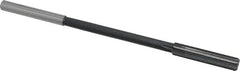 Interstate - 0.371" High Speed Steel 6 Flute Chucking Reamer - Straight Flute, 0.3105" Straight Shank - Americas Industrial Supply