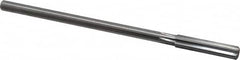 Interstate - 0.38" High Speed Steel 6 Flute Chucking Reamer - Straight Flute, 0.3105" Straight Shank - Americas Industrial Supply