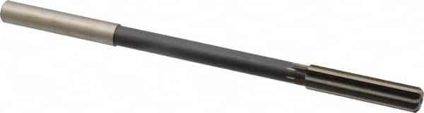 Interstate - 0.409" High Speed Steel 8 Flute Chucking Reamer - Straight Flute, 0.373" Straight Shank - Americas Industrial Supply