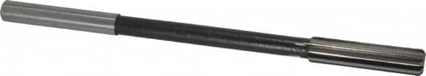 Interstate - 0.433" High Speed Steel 8 Flute Chucking Reamer - Straight Flute, 0.373" Straight Shank - Americas Industrial Supply