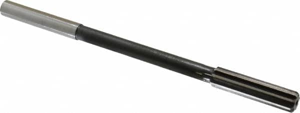 Interstate - 0.436" High Speed Steel 8 Flute Chucking Reamer - Americas Industrial Supply