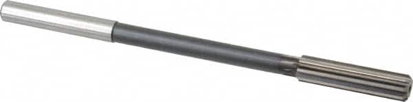 Interstate - 0.442" High Speed Steel 8 Flute Chucking Reamer - Americas Industrial Supply