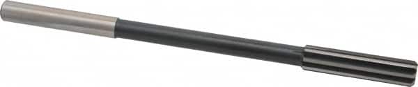 Interstate - 0.45" High Speed Steel 8 Flute Chucking Reamer - Straight Flute, 0.373" Straight Shank - Americas Industrial Supply