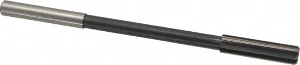 Interstate - 0.457" High Speed Steel 8 Flute Chucking Reamer - Straight Flute, 0.373" Straight Shank - Americas Industrial Supply