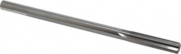 Interstate - 0.472" High Speed Steel 8 Flute Chucking Reamer - Straight Flute, 0.4355" Straight Shank - Americas Industrial Supply