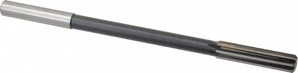 Interstate - 0.474" High Speed Steel 8 Flute Chucking Reamer - Straight Flute, 0.4355" Straight Shank - Americas Industrial Supply