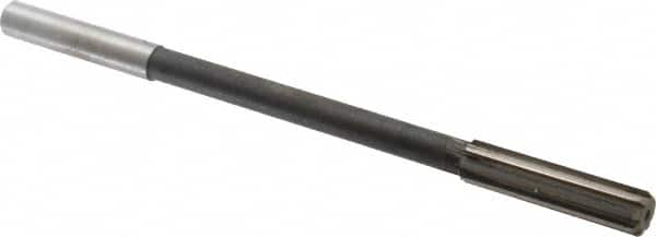 Interstate - 0.505" High Speed Steel 8 Flute Chucking Reamer - Americas Industrial Supply