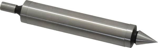 TESA Brown & Sharpe - 0.2" Head Diam, 1/2" Shank, Double End, Mechanical Edge Finder - Accurate to 0.0005", Conical and Cylindrical Contact - Americas Industrial Supply