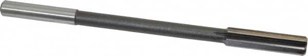 Interstate - 0.532" High Speed Steel 8 Flute Chucking Reamer - Straight Flute, 0.4355" Straight Shank - Americas Industrial Supply