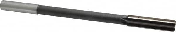 Interstate - 0.624" High Speed Steel 8 Flute Chucking Reamer - Straight Flute, 9/16" Straight Shank - Americas Industrial Supply