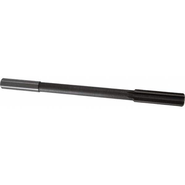 Interstate - 0.639" High Speed Steel 8 Flute Chucking Reamer - Americas Industrial Supply