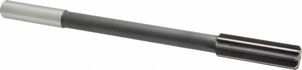 Interstate - 0.69" High Speed Steel 8 Flute Chucking Reamer - Straight Flute, 9/16" Straight Shank - Americas Industrial Supply