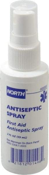 North - 2 oz Antiseptic Spray - Comes in Pump Bottle - Americas Industrial Supply