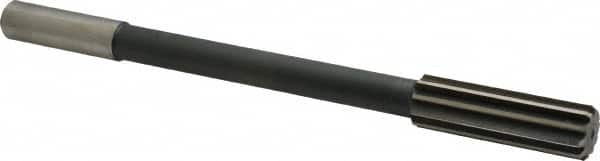 Interstate - 0.788" High Speed Steel 10 Flute Chucking Reamer - Straight Flute, 5/8" Straight Shank - Americas Industrial Supply