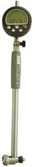 SPI - 6 to 10", 15" Deep, Electronic Bore Gage - Up to 0.00025" Accuracy, 0.001mm Resolution, Data Output, Includes Indicator - Americas Industrial Supply