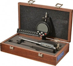 SPI - 0.4 to 0.7", 4" Deep, Electronic Bore Gage - Up to 0.00025" Accuracy, 0.001mm Resolution, Data Output, Includes Indicator - Americas Industrial Supply