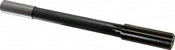 Interstate - 0.874" High Speed Steel 10 Flute Chucking Reamer - Straight Flute, 3/4" Straight Shank - Americas Industrial Supply