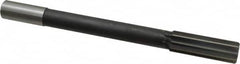 Interstate - 0.97" High Speed Steel 10 Flute Chucking Reamer - Straight Flute, 7/8" Straight Shank - Americas Industrial Supply