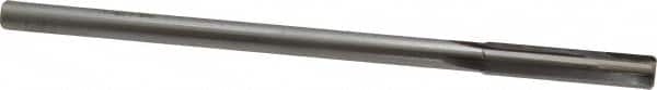 Made in USA - 5/16" Carbide-Tipped 4 Flute Chucking Reamer - Straight Flute, 9/32" Straight Shank, 1-1/2" Flute Length, 6" OAL - Americas Industrial Supply