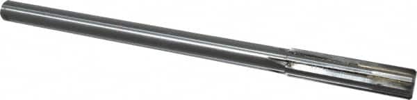 Made in USA - 0.498" Carbide-Tipped 6 Flute Dowel Pin Chucking Reamer - Americas Industrial Supply