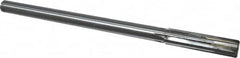 Made in USA - 0.498" Carbide-Tipped 6 Flute Dowel Pin Chucking Reamer - Americas Industrial Supply