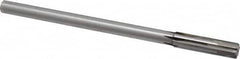 Made in USA - 0.4995" Carbide-Tipped 6 Flute Dowel Pin Chucking Reamer - Americas Industrial Supply