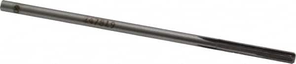 Made in USA - 0.1885" Carbide-Tipped 4 Flute Chucking Reamer - Straight Flute, 11/64" Straight Shank, 1-1/8" Flute Length, 4-1/2" OAL - Americas Industrial Supply