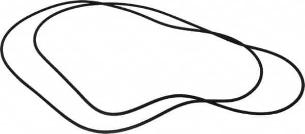 Value Collection - 8" ID x 8-3/16" OD, Viton O-Ring - 3/32" Thick, Round Cross Section - Americas Industrial Supply