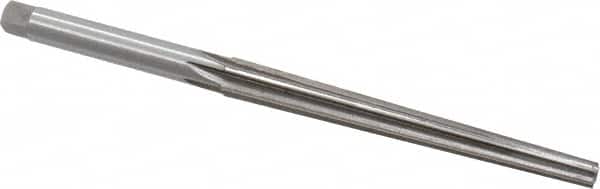 Interstate - 0.2" Small End, 0.228" Large End, 9/32" Shank, 2-7/8" Flute, Brown and Sharpe Taper Reamer #1 - Americas Industrial Supply