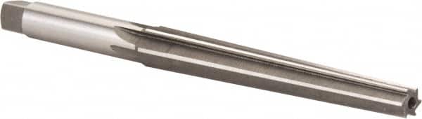 Interstate - 5/16" Small End, 29/64" Large End, 13/32" Shank, 3-3/8" Flute, Brown and Sharpe Taper Reamer #3 - Americas Industrial Supply