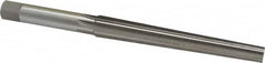 Interstate - 0.35" Small End, 0.45" Large End, 7/16" Shank, 3-11/16" Flute, Brown and Sharpe Taper Reamer #4 - Americas Industrial Supply