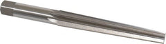 Interstate - 1/2" Small End, 0.682" Large End, 5/8" Shank, 4-3/8" Flute, Brown and Sharpe Taper Reamer #6 - Americas Industrial Supply
