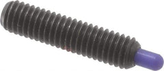 Gibraltar - M6 x 1.0, 25mm Thread Length, 5mm Plunger Projection, Steel Threaded Spring Plunger - 3.02mm Max Plunger Diam, 25mm Plunger Length, 2.98 Lb Init End Force, 12.9 Lb Final End Force, 3mm Hex - Americas Industrial Supply