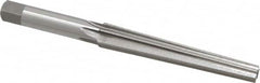 Interstate - 0.2503" Small End, 0.3673" Large End, 5/16" Straight Shank, 2-1/4" Flute, 0MT Morse Taper Reamer - Americas Industrial Supply