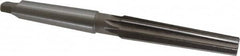 Interstate - 0.5696" Small End, 0.7441" Large End, 5/8" Tapered Shank, 3-1/2" Flute, 2MT Morse Taper Reamer - Americas Industrial Supply