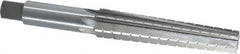Interstate - 0.5696" Small End, 0.7444" Large End, 5/8" Straight Shank, 3-1/2" Flute, 2MT Morse Taper Reamer - Americas Industrial Supply
