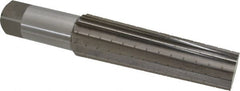 Interstate - 1.4717" Small End, 1.8005" Large End, 1-1/2" Straight Shank, 6-1/4" Flute, 5MT Morse Taper Reamer - Americas Industrial Supply